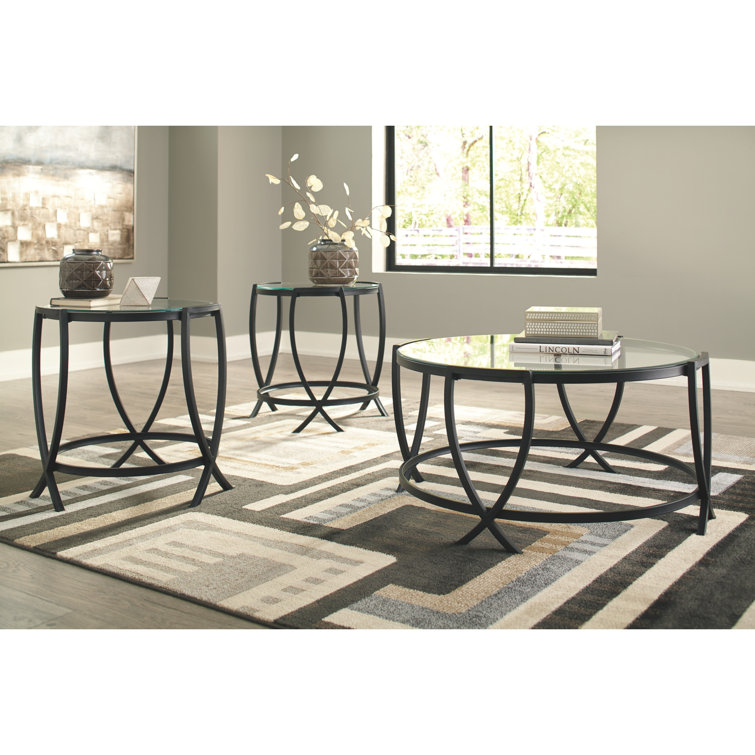 Ebern Designs Casserly 3 Piece Coffee Table Set & Reviews Wayfair